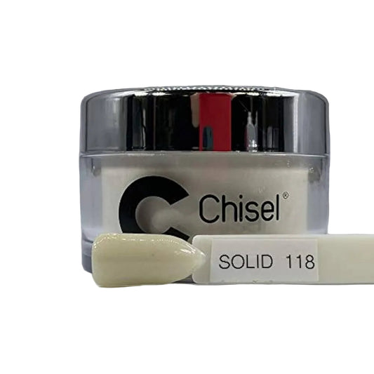 CHISEL ACRYLIC & DIPPING 2OZ - SOLID 118
