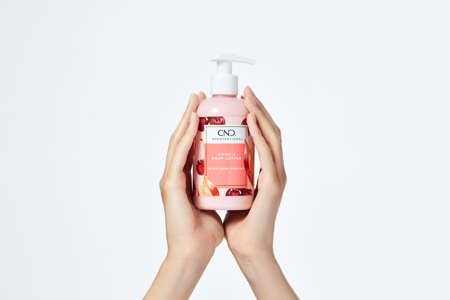 CND™ SCENTSATIONS™ LOTION 245 mL (8.3 fl. oz.) - BLACK CHERRY & NUTMEG