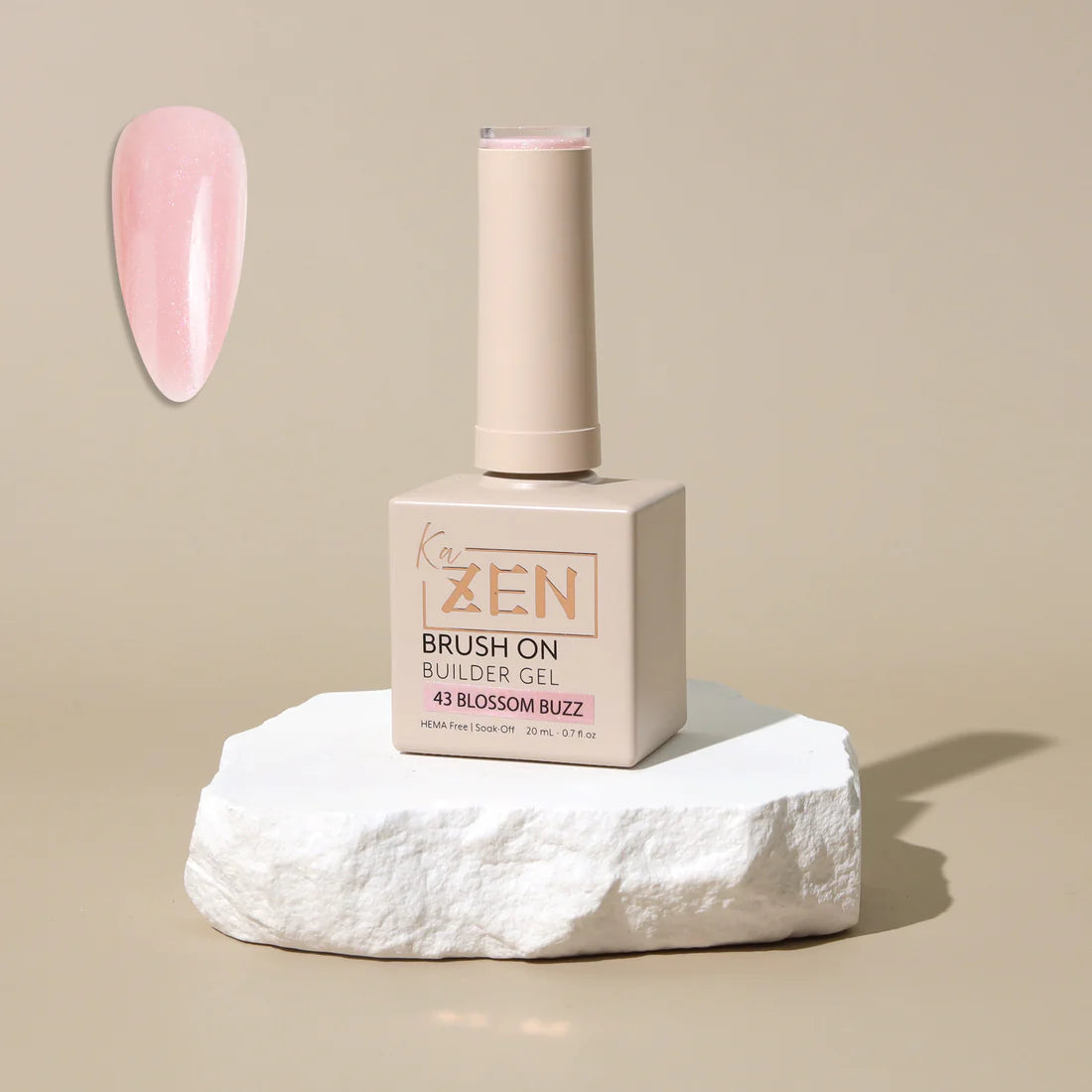 KaZEN | Brush-on Builder Gel -#43