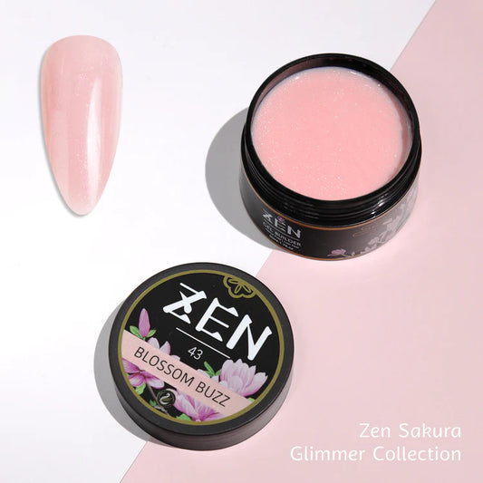 KaZEN | Builder Gel #43 Blossom Buzz - Sakura Glimmer Collection - 50ml