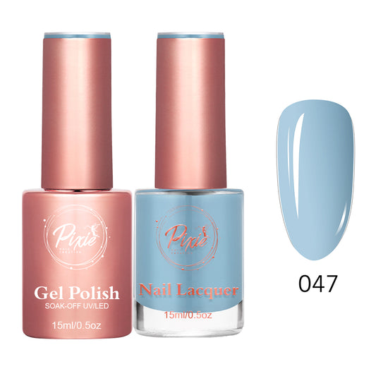 Pixie 2in1 Gel Polish + Nail Lacquer - #047