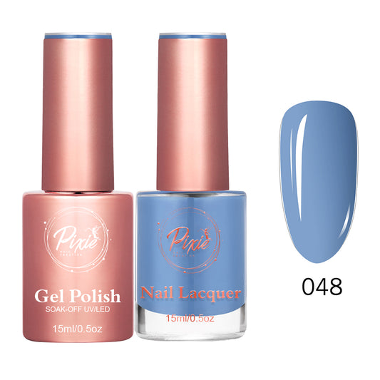 Pixie 2in1 Gel Polish + Nail Lacquer - #048