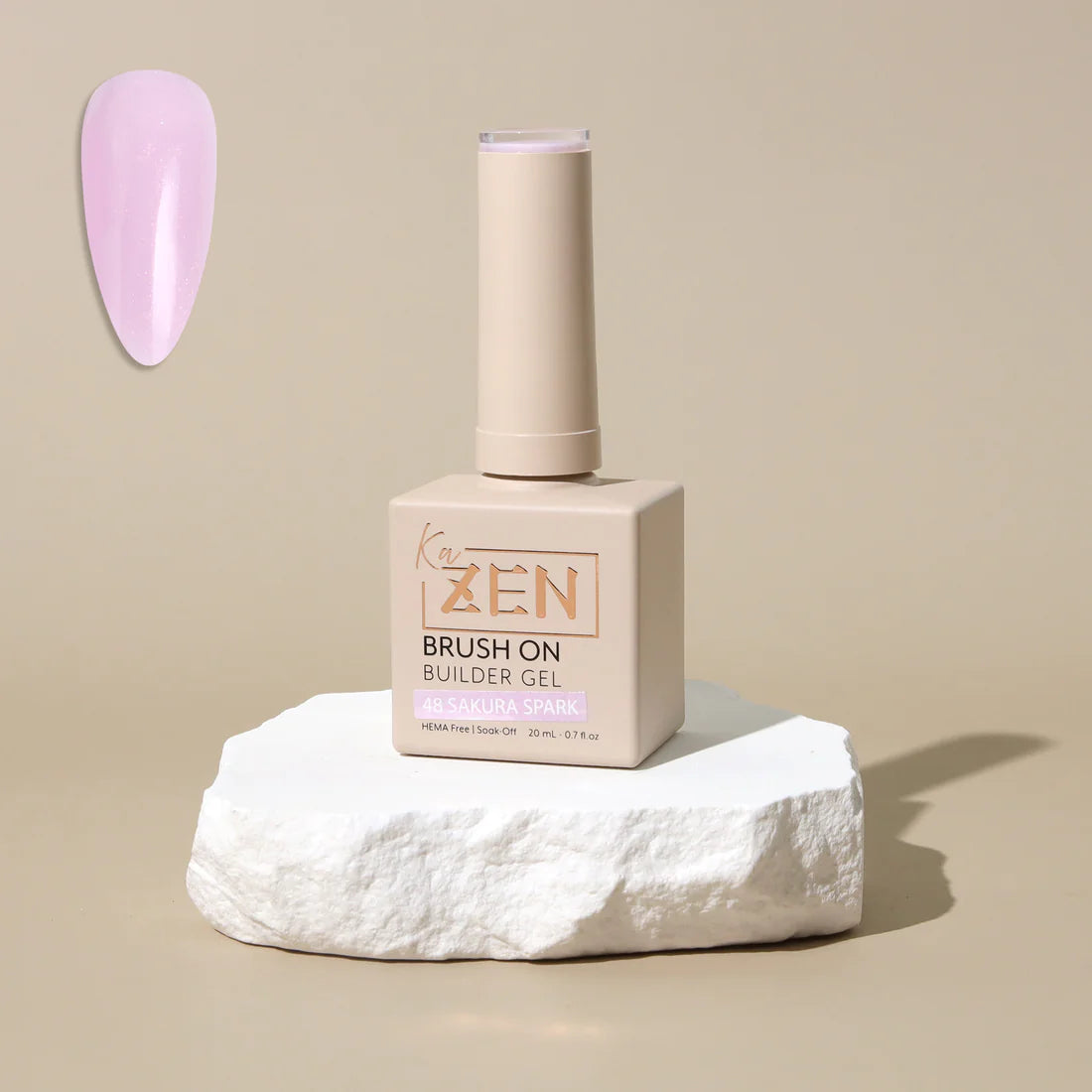 KaZEN | Brush-on Builder Gel -#48