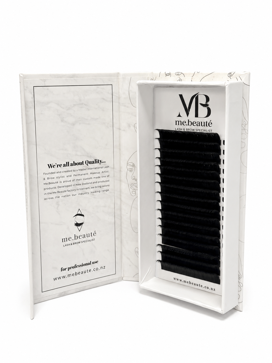 Easy Volume Fans - Single Size Lashes - 0.07mm