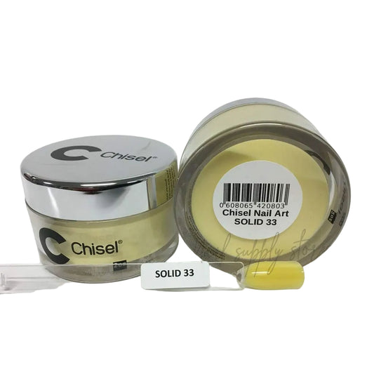CHISEL ACRYLIC & DIPPING 2OZ - SOLID 033