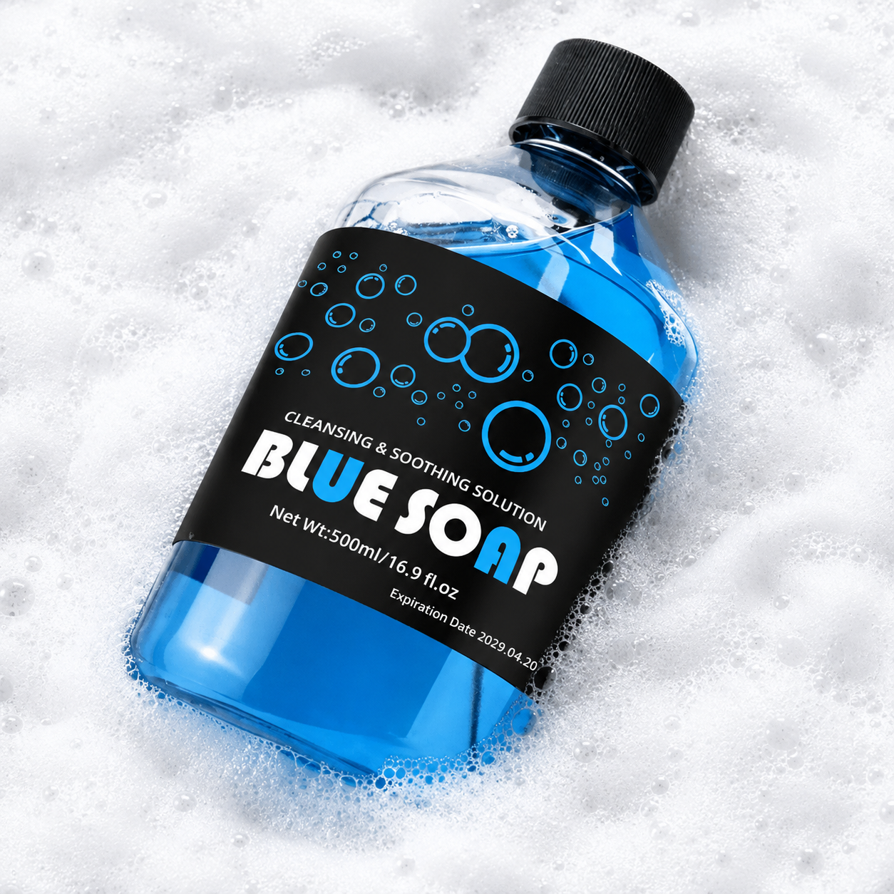 Blue Soap Tattoo Cleaning and Soothing Solution - 500ml