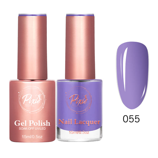 Pixie 2in1 Gel Polish + Nail Lacquer - #055