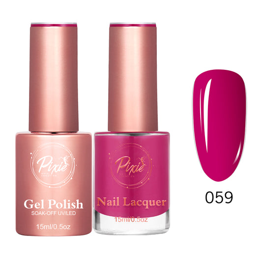 Pixie 2in1 Gel Polish + Nail Lacquer - #059