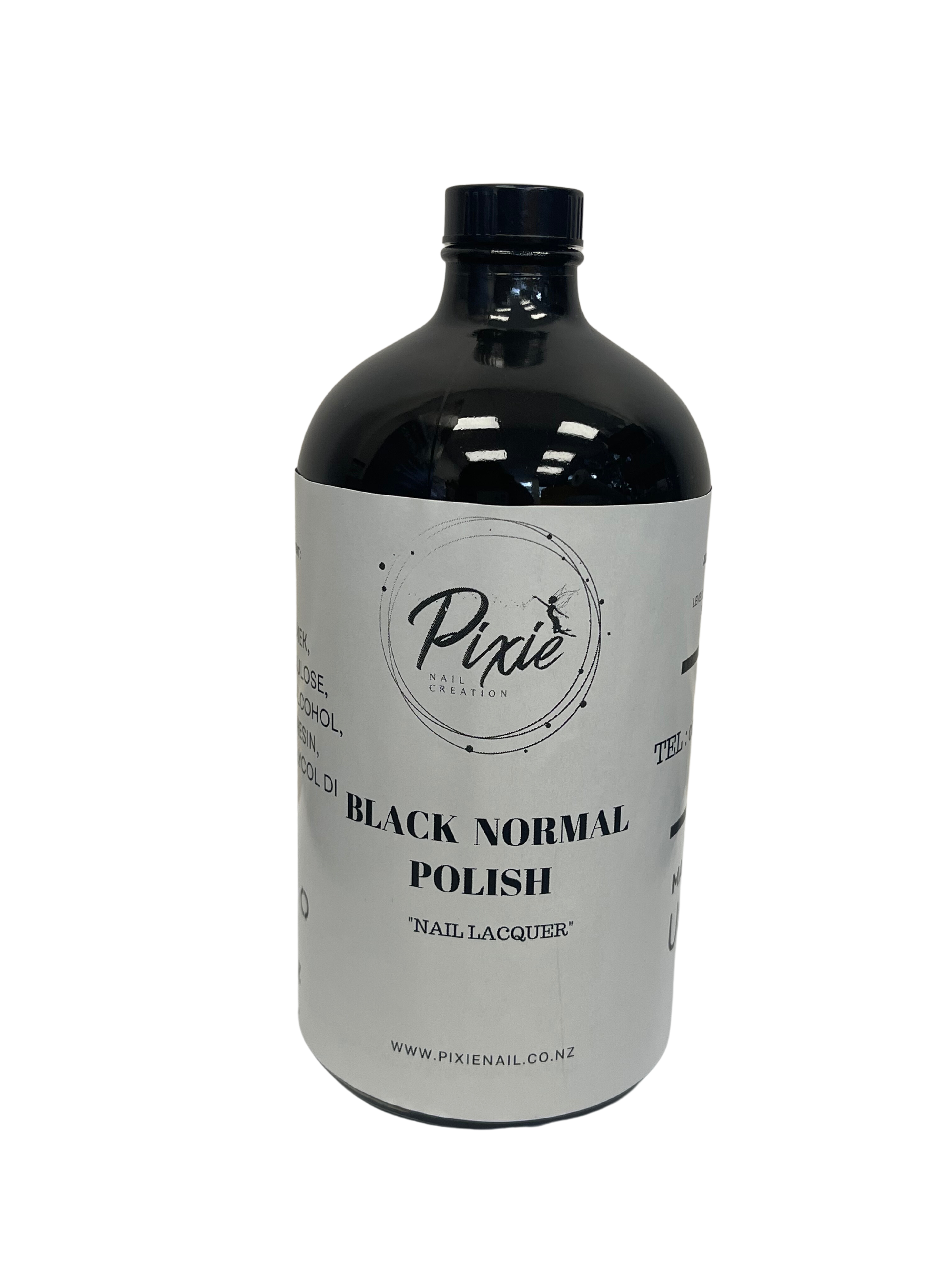 Dark Normal BLACK Normal Polish 32oz (refill ) – Pixie Nail