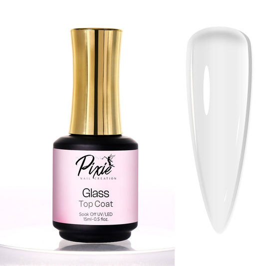 Pixie | Glass Top Coat - 15ml