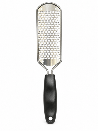 Stainless Steel Callus Remover Foot File - Black Handle