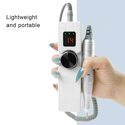 Super Slim Cordless E-File Machine - 3000RPM