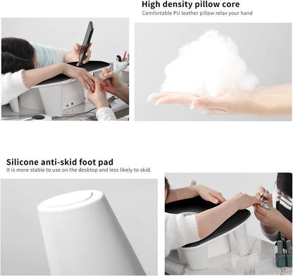 Deluxe Ergonomic U Shape Nail Arm Rest