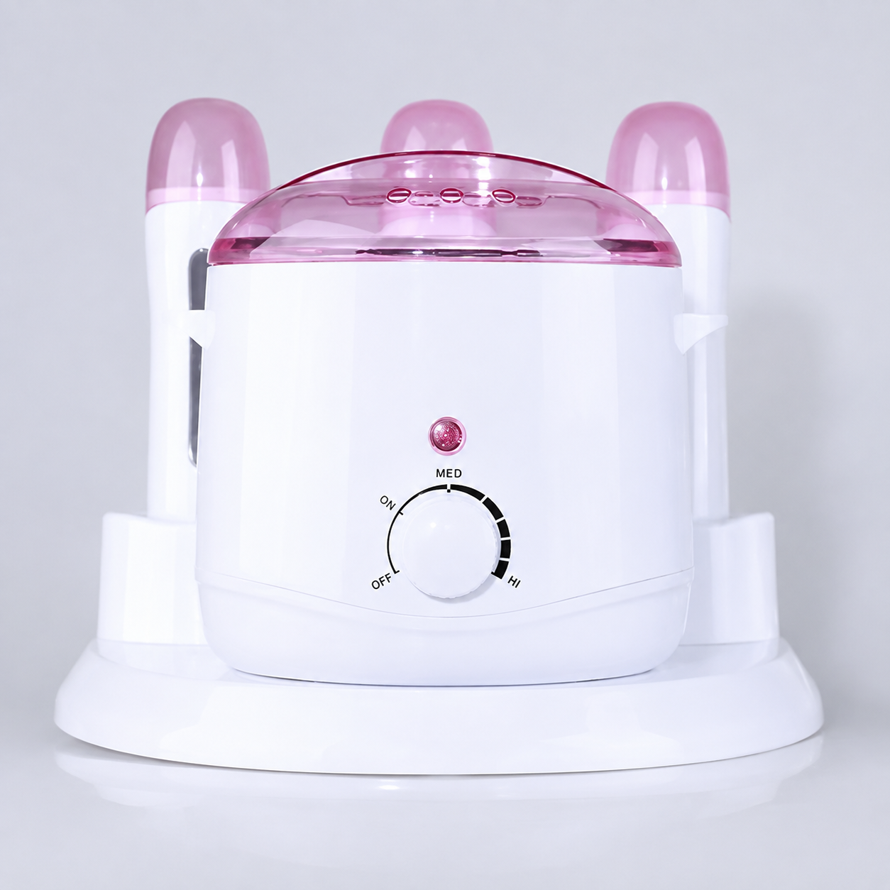 Wax Warmer - Wax Pot and 3 Cartridge Heaters - 4 in 1