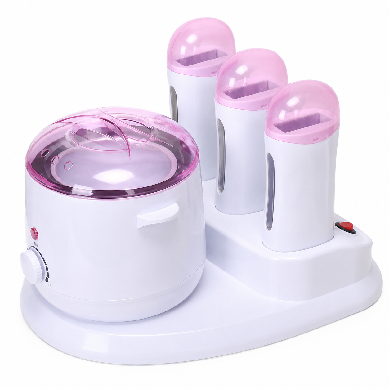 Wax Warmer - Wax Pot and 3 Cartridge Heaters - 4 in 1