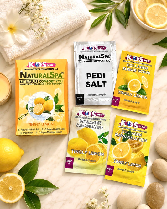 KDS Deluxe Pedi Spa 4 in 1 - Tingly Lemon