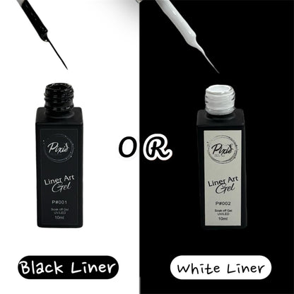 Gel Art Liner ( Black Or Super White ) -10ML