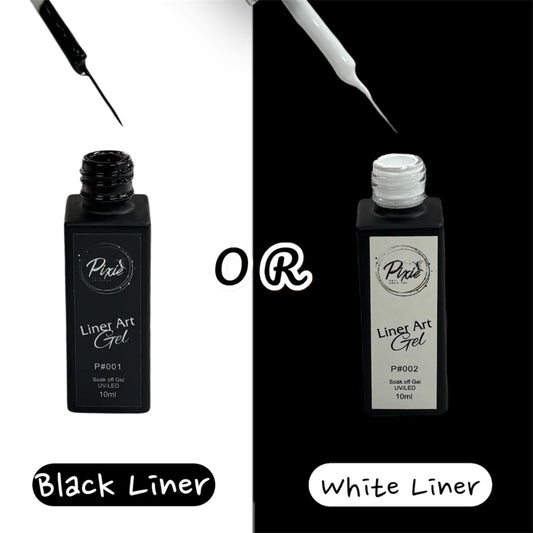 Gel Art Liner ( Black Or Super White ) -10ML
