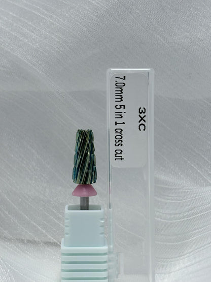 7.0mm 5 in 1 Cross Cut Drill Bit (3XC)