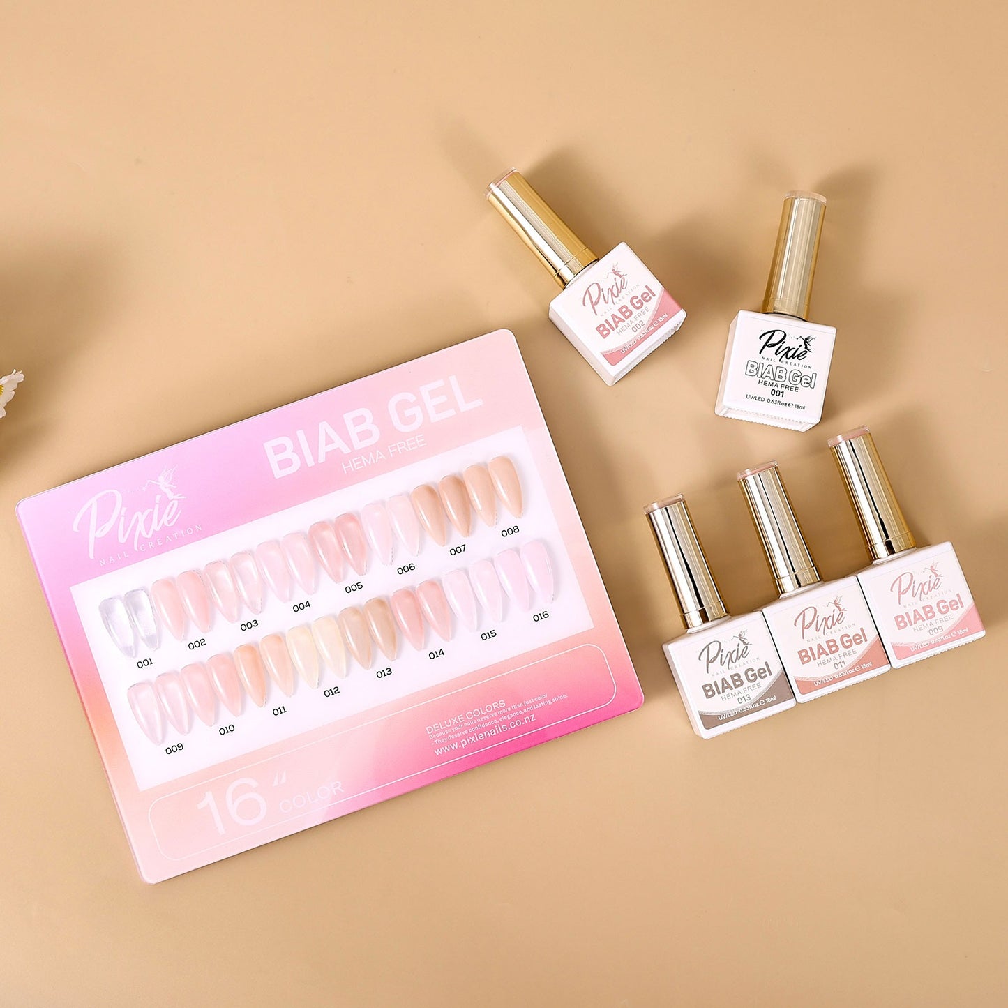 PIXIE | BIAB GEL HEMA FREE 18ML - BIAB #008