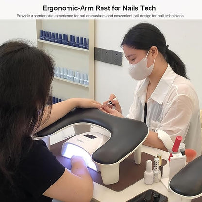 Deluxe Ergonomic U Shape Nail Arm Rest
