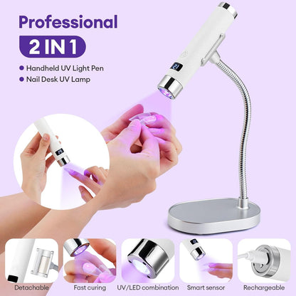 Rechargeable Nail Lamp - Mini AI Sensor