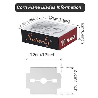 SUBERLY Corn and Callus Shaver Replacement Blades