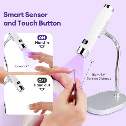 Rechargeable Nail Lamp - Mini AI Sensor