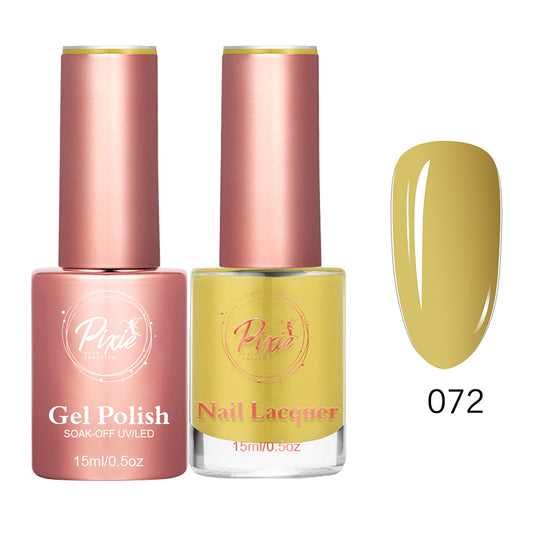 Pixie 2in1 Gel Polish + Nail Lacquer - #072