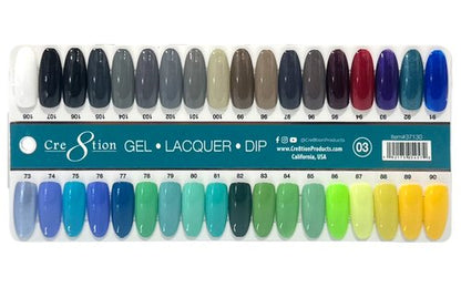 Cre8tion Duo | Matching Color Gel & Nail Lacquer #094 Lady In Red