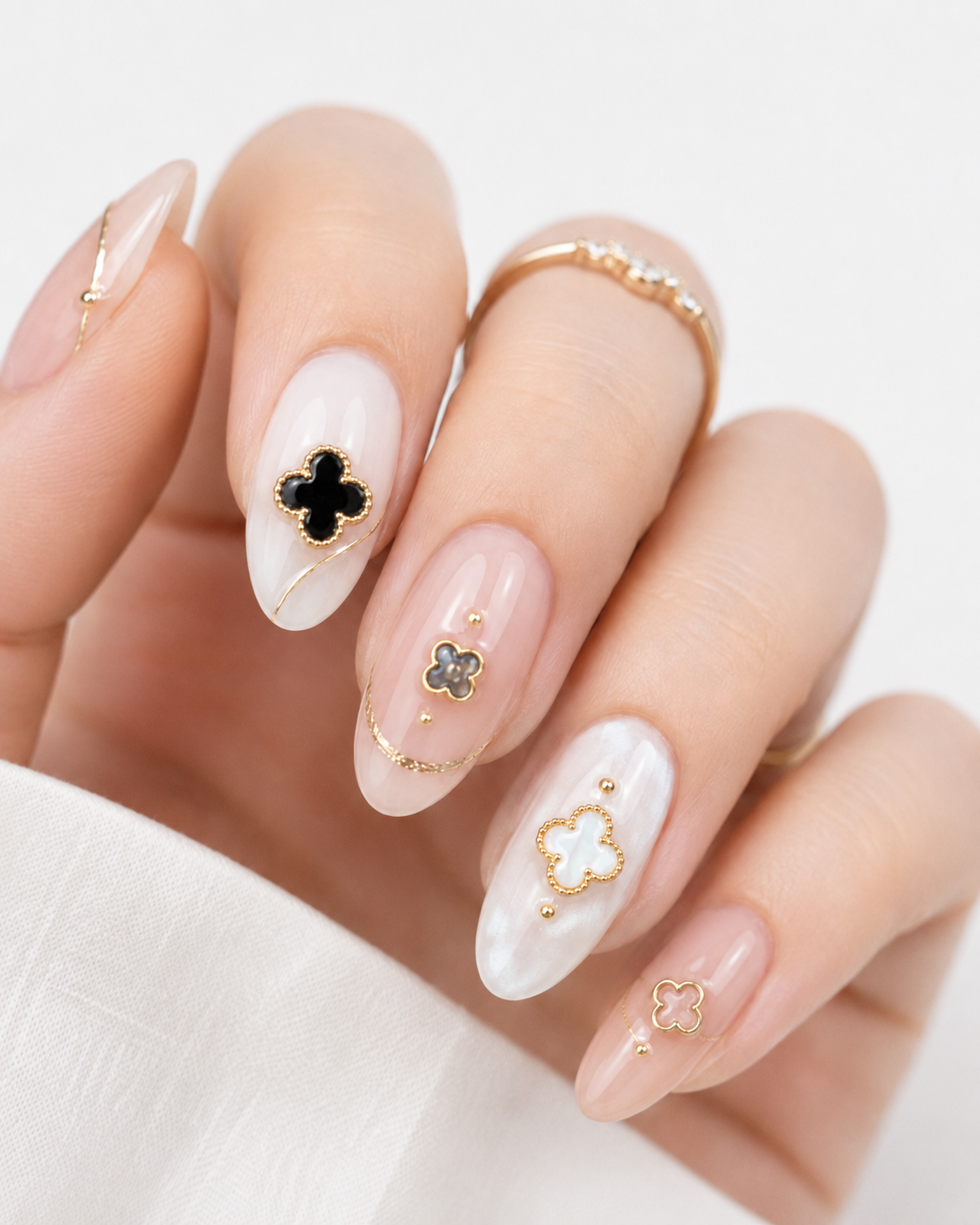Clover Nail Charms