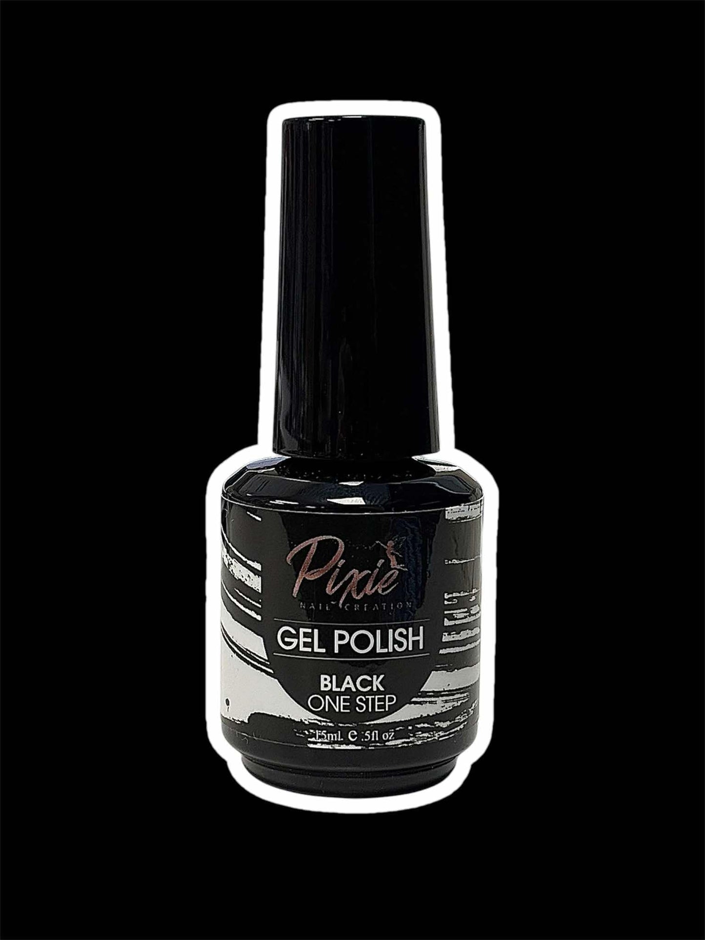 PIXIE | Super Black Gel Polish - HEMA Free 30ML