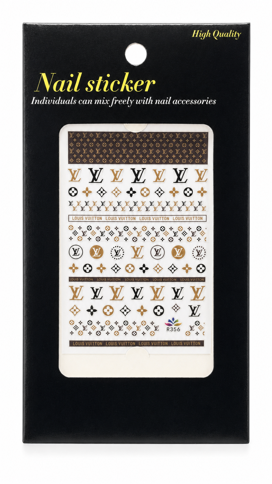 LOUIS VUITTON NAIL STICKERS