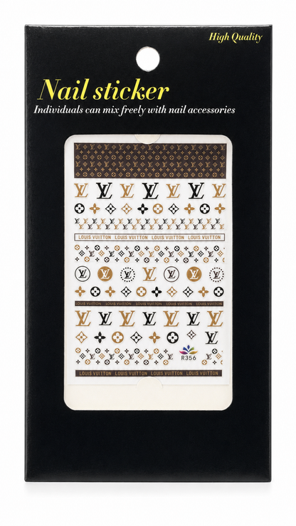 LOUIS VUITTON NAIL STICKERS