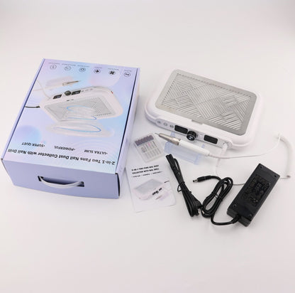 2 in 1 Nail Dust Collector with Brushless Drill Handle