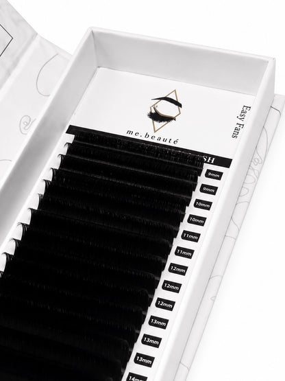 Easy Volume Fans - Mixed Size Lashes - 0.07mm