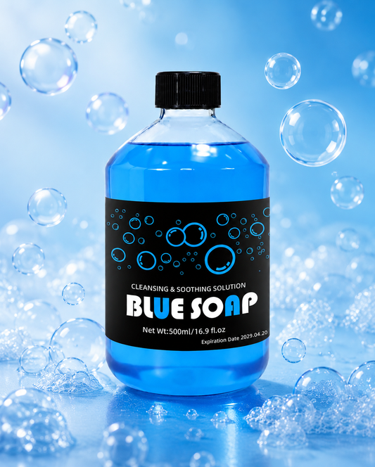 Blue Soap Tattoo Cleaning and Soothing Solution - 500ml