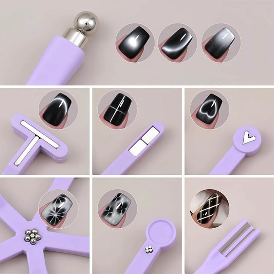 8 in 1 Multifunction Cat Eye Magnet Stick