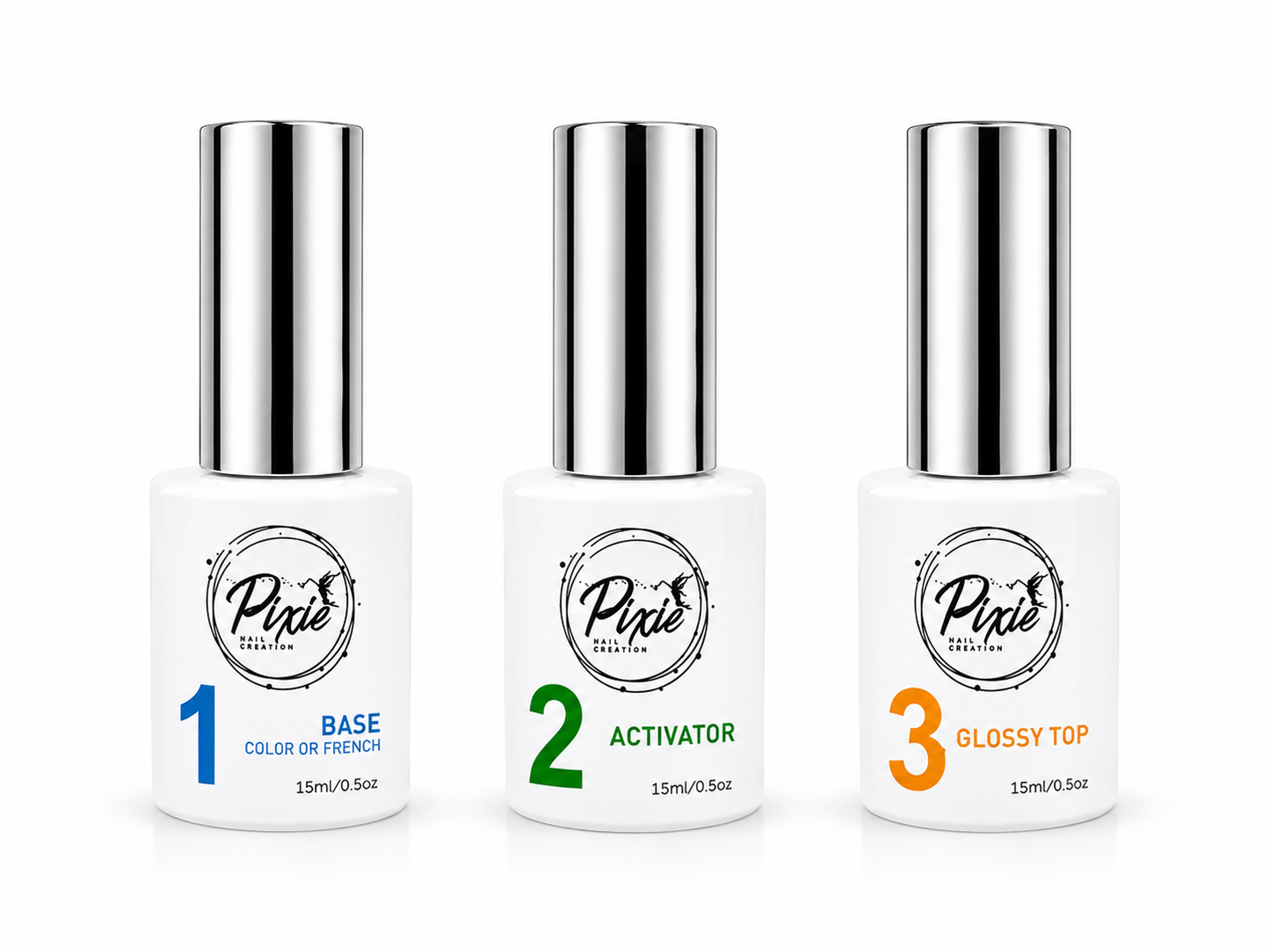 3 Step Dipping Gel Pack ( 15ml)