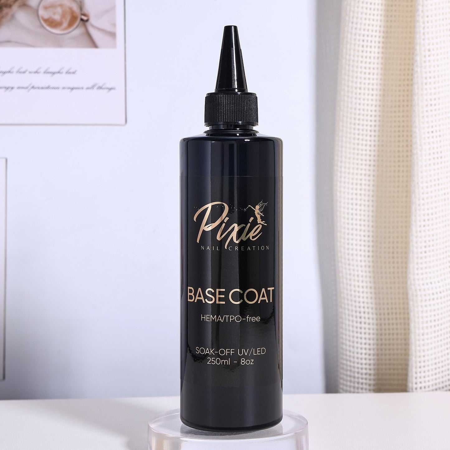 PIXIE | BASE COAT REFILLS BUNDLE - 250ml +  FREE 4x15ml(HEMA/TPO-free)