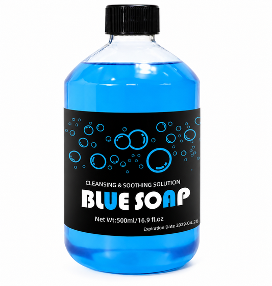 Blue Soap Tattoo Cleaning and Soothing Solution - 500ml