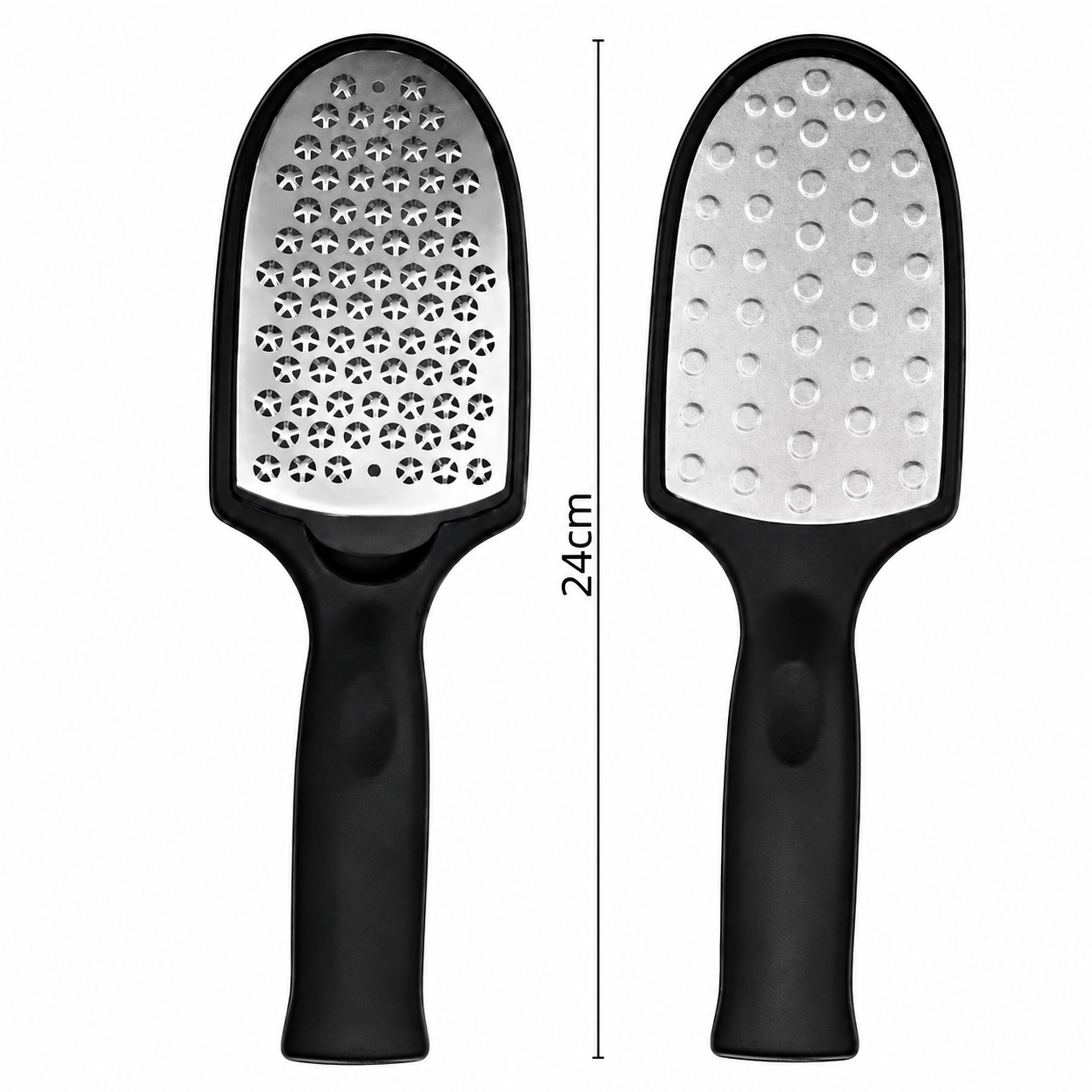 Double-Sided Foot File & Callus Remover - Black