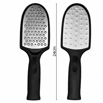 Double-Sided Foot File & Callus Remover - Black