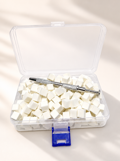 Ombre Mini Sponge with Gripping Tool Nail Art Tool