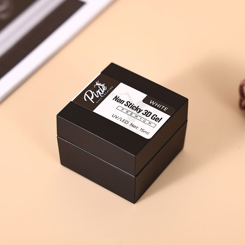 PIXIE| Non Sticky 3D Gel - WHITE