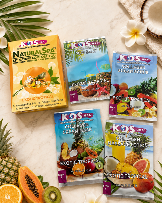 KDS Deluxe Pedi Spa 4 in 1 - Exotic Tropical