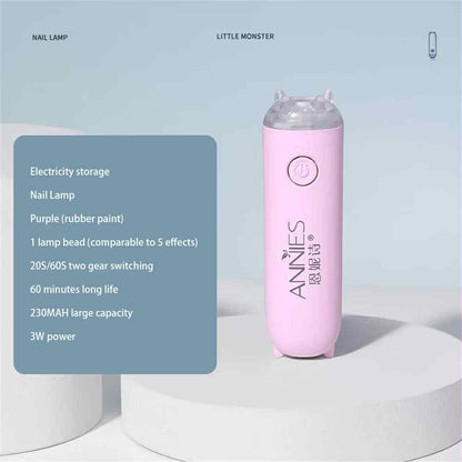 ANNIES | Mini Handheld Nail Lamp