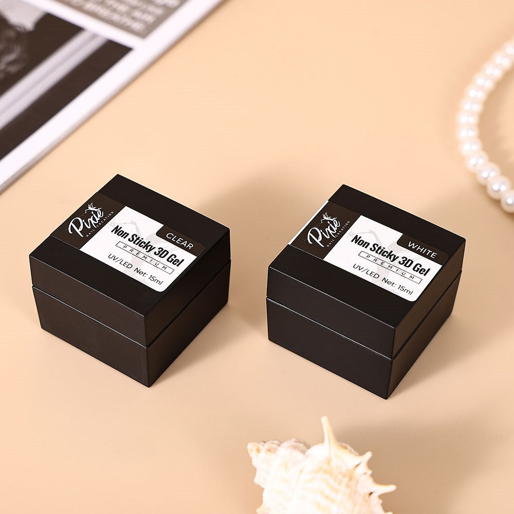 PIXIE| Non Sticky 3D Gel - WHITE