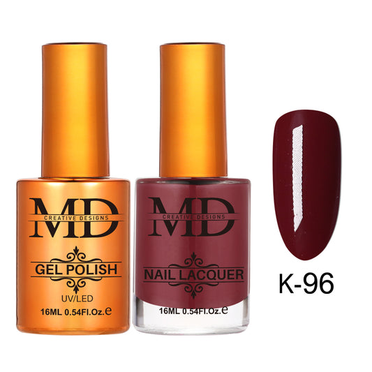 MD CREATIVE - K96 | 2 IN 1 Gel Polish & Lacquer