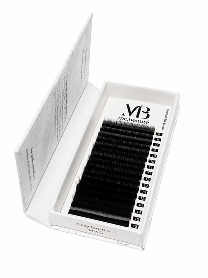 Easy Volume Fans - Mixed Size Lashes - 0.03mm